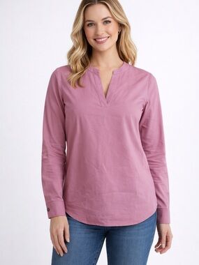 Women's REV Long Sleeve Blouse Size Small - Like New Condition